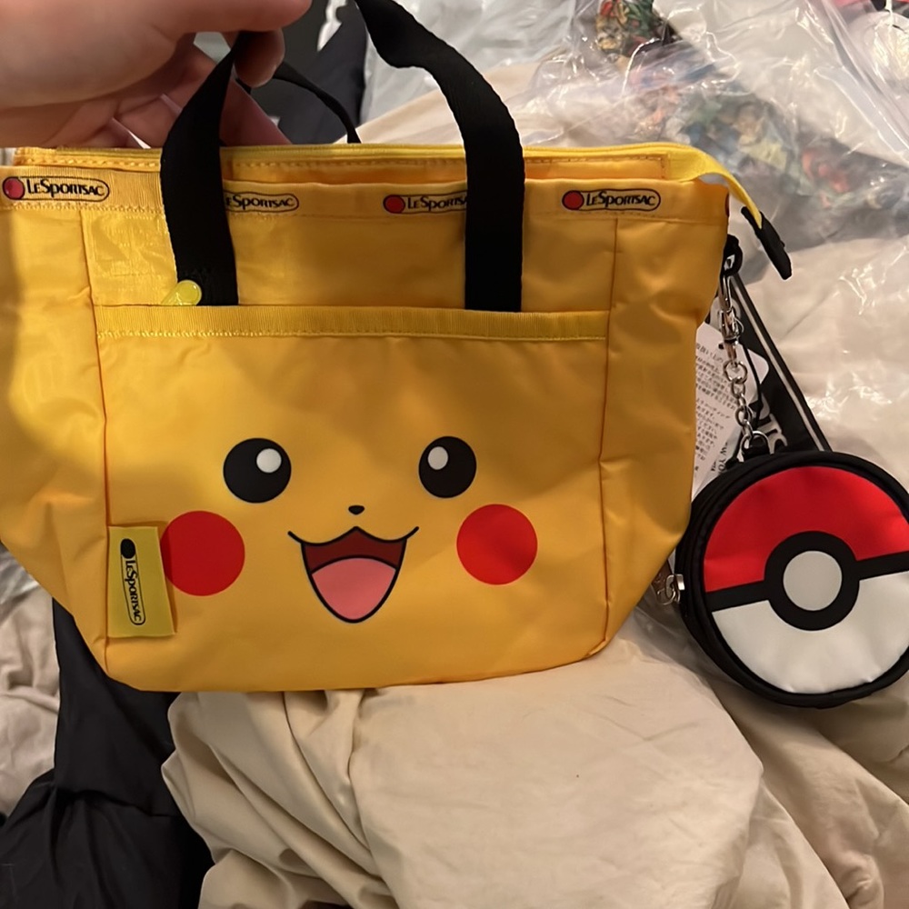 LeSportSac Pikachu NWT